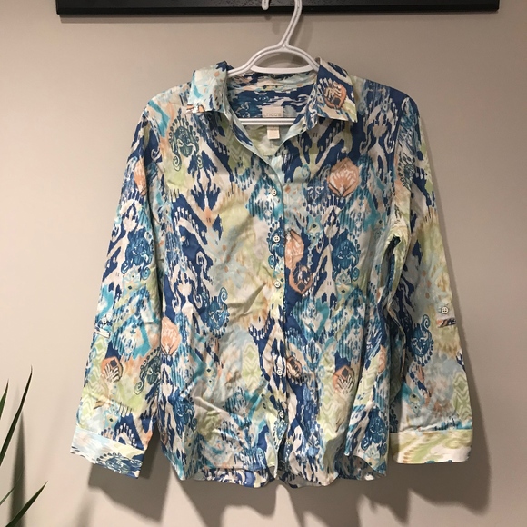 Chico's Tops - Chico's Woman's Button Down Blouse